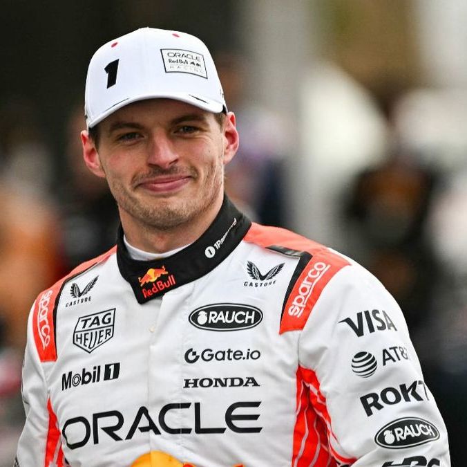 Max Verstappen consiguió su primera pole position de la temporada 2025 (AFP)