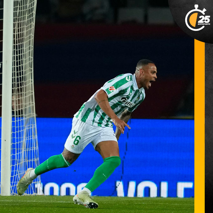 Betis sorprendió al Barcelona. (Foto: EFE)