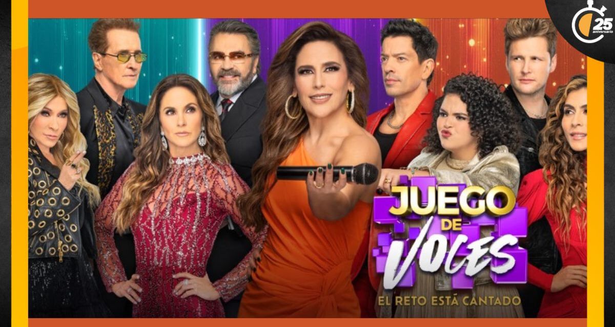 Juego de Voces; a qué hora ver show y quienes son los invitados hoy 6 de abril 2025