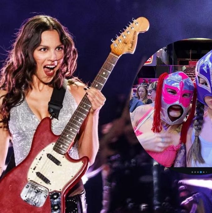 Olivia Rodrigo se presenta en las luchas mexicanas y sorprende a fans