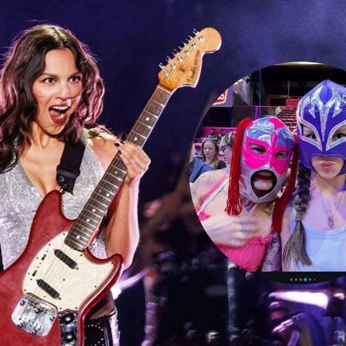 Olivia Rodrigo se presenta en las luchas mexicanas y sorprende a fans