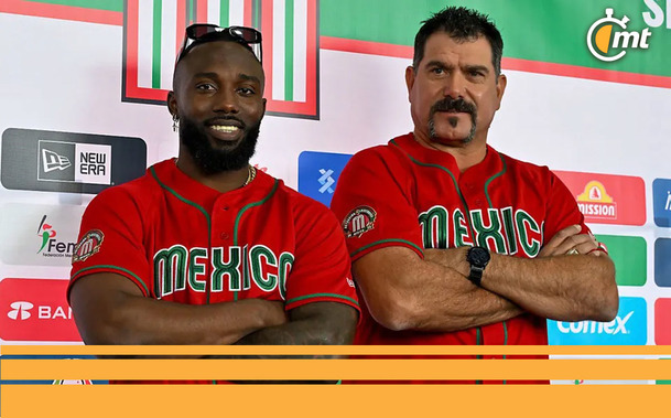 Arozarena y Gil, dos figuras de México en el Clásico. (Foto: @MexicoBeis)