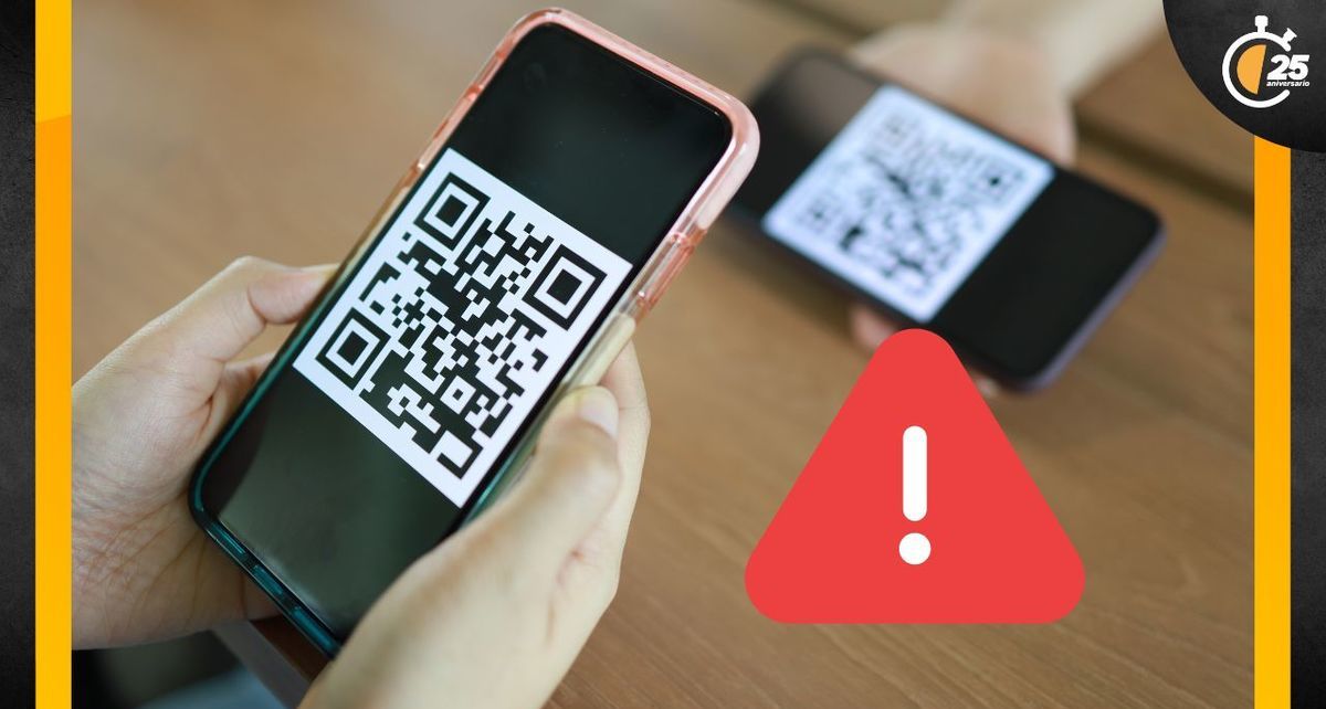 ¡Cuidado! Estas son algunas maneras en las cuales pueden estafarte por medio de códigos QR. (FOTO): Especial.