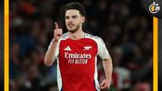 Declan Rice le marcó dos goles de tiro libre al Real Madrid (AFP)