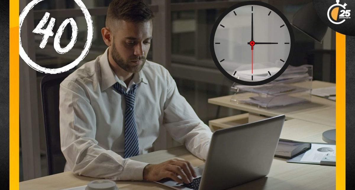 ¿Qué cambios traería la JORNADA laboral de 40 horas a México 2025? (FOTO: Editorial Mediotiempo)