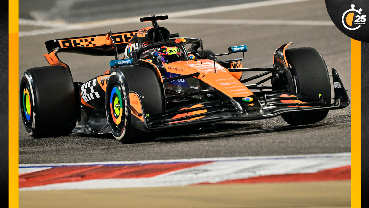 Oscar Piastri dominó la PL2 en Bahréin. (Foto: Reuters)