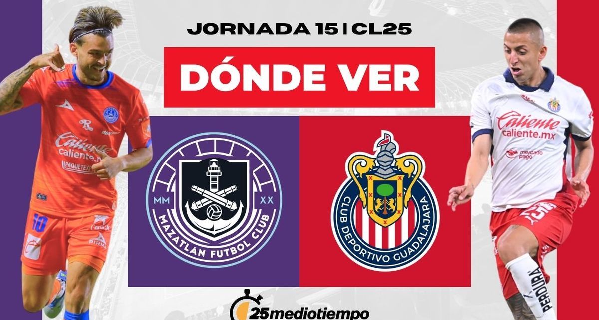 Rivalidad Mazatlán vs. Chivas Jornada 15 Clausura 2025