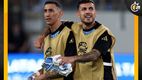 Ángel Di María y Leandro Paredes, campeones del mundo en Qatar (Reuters)