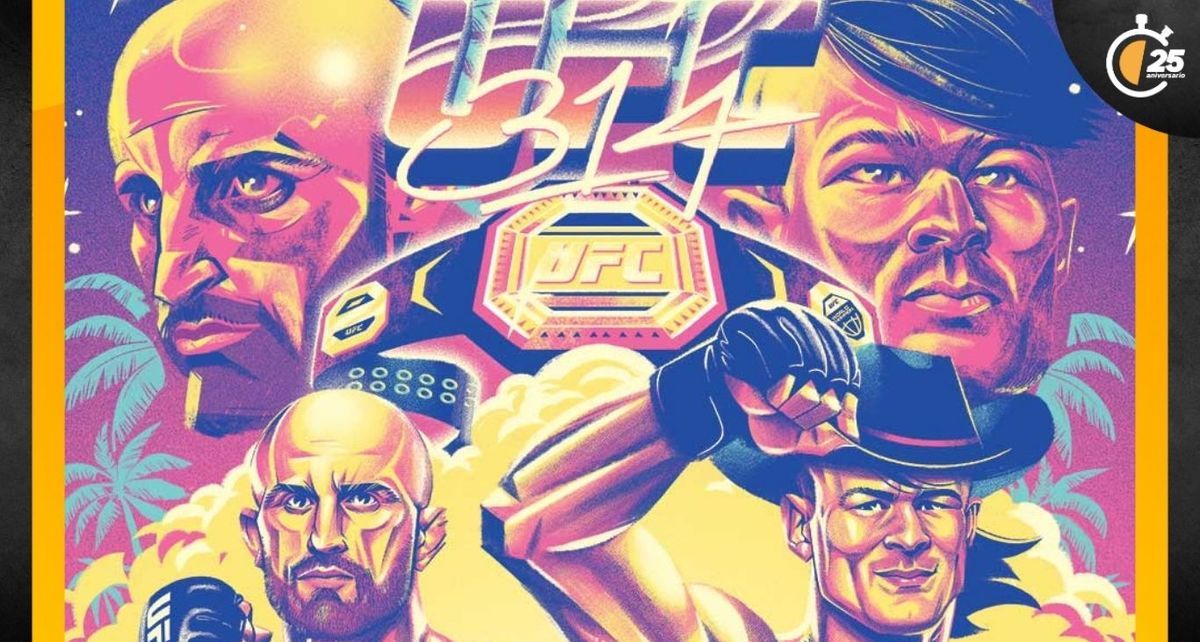 Cartelera completa UFC 314 sábado 12 de abril: todos los combates y horarios (foto:@UFCEspanol)