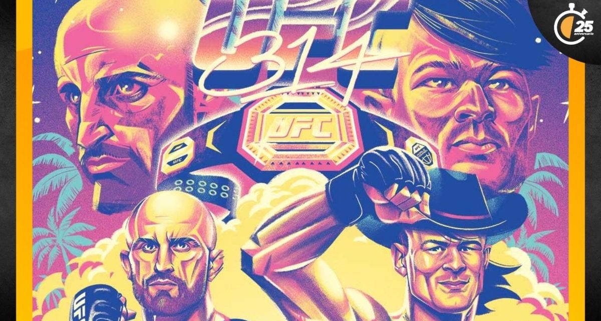 Cartelera completa UFC 314 sábado 12 de abril: todos los combates y horarios (foto:@UFCEspanol)