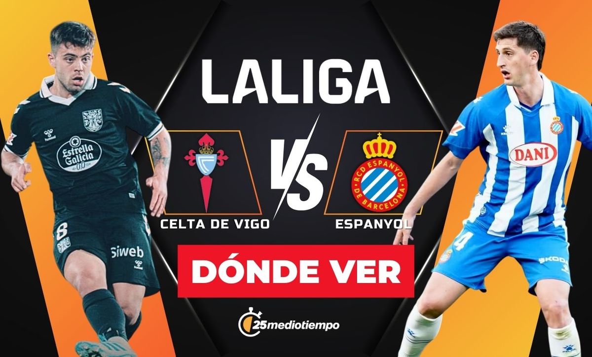 Celta de Vigo vs Espanyol EN VIVO. A qué hora y dónde ver LaLiga