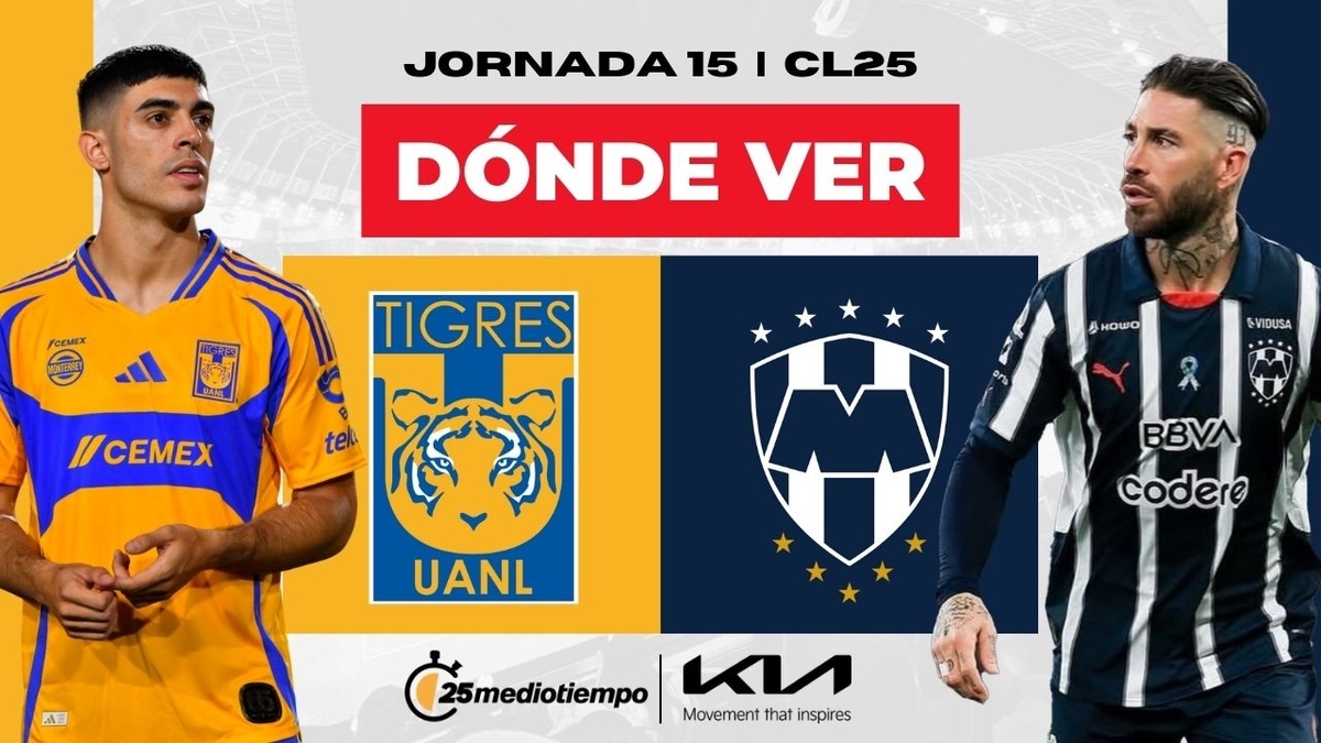 Consulta la previa de Tigres vs Monterrey para ver EN VIVO Clásico Regio HOY. Diseño: Tomás Mendoza