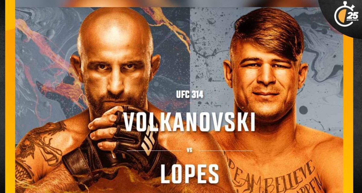 Consulta la previa de Volkanovski vs Lopes para ver EN VIVO pelea por el título de Peso Pluma en UFC Night 314. Foto: @UFC