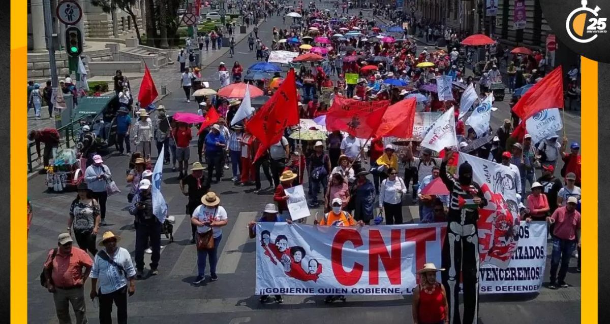 CNTE anuncia nuevo plantón y para nacional el 15 de mayo