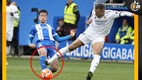 Mbappé fue expulsado tras una dura entrada a un jugador del Alavés (EFE)