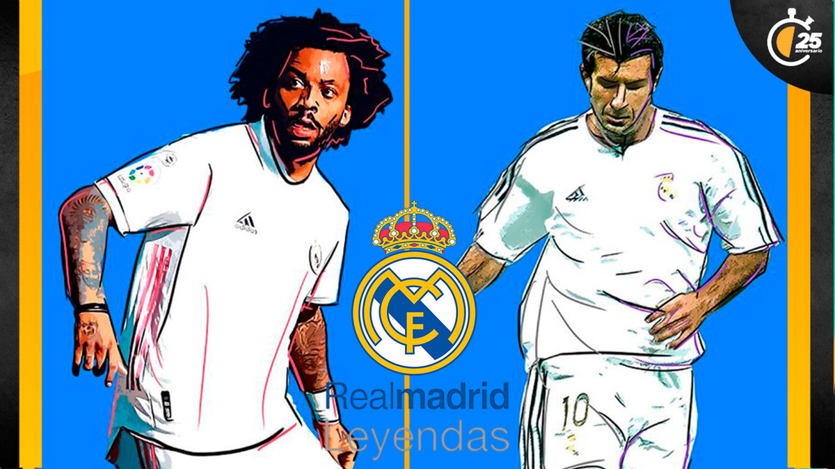 Realmadrid Leyendas se mide ante Barça Legends (Instagram @madridvsbarcaleyendasmx)