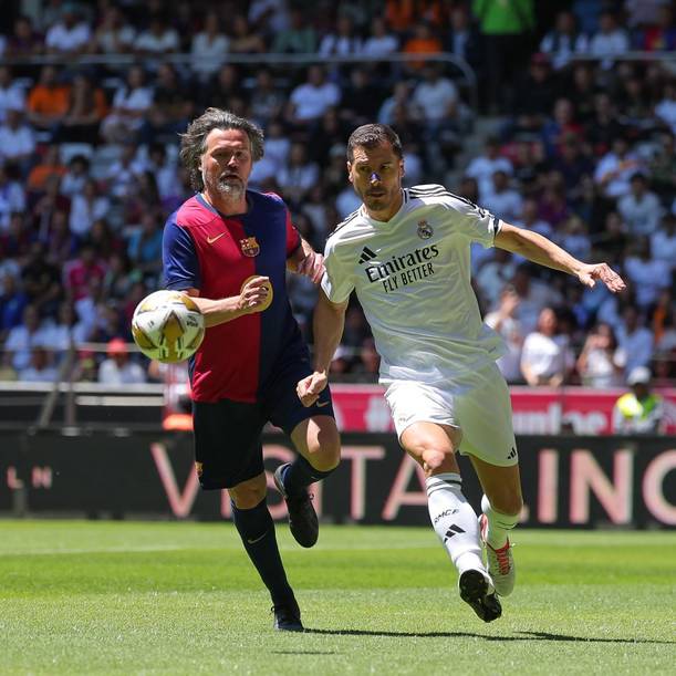 para top barca vs real madrid leyendas 2
