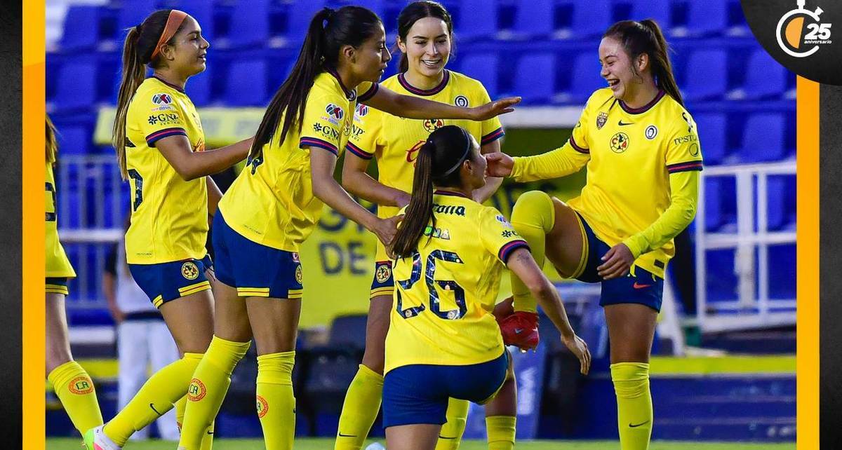 América Femenil goleó a Tijuana para amarrar el liderato (Mexsport)