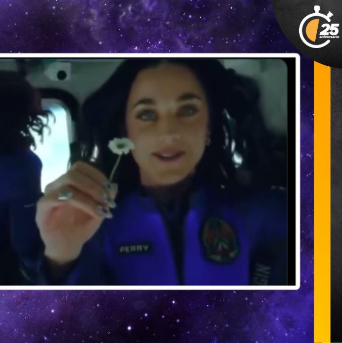 Katy Perry muestra setlist de su concierto desde el espacio
