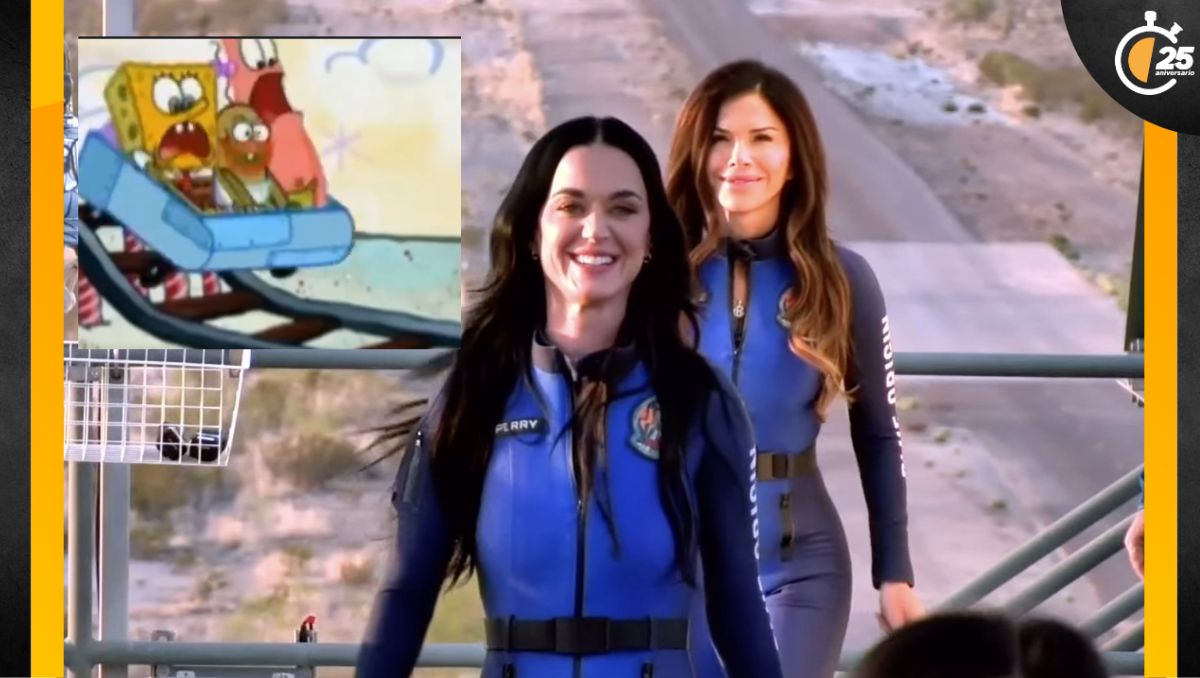 Viaje al espacio de Katy Perry causa memes; estuvo muy poco tiempo, image size:1200x678