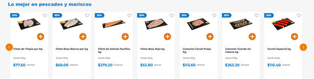 Chedraui ofertas en pescado y mariscos