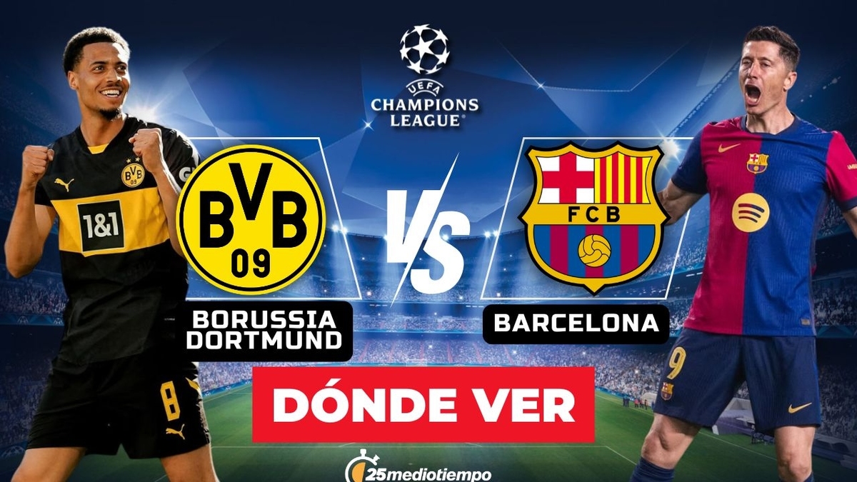 Dónde y a qué hora ver Barcelona vs Borussia EN VIVO Vuelta UCL 2025