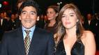 Dalma y Diego Maradona (AFP)