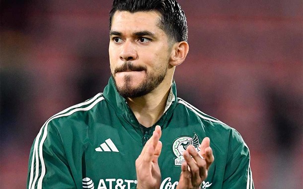 Henry Martin, delantero de México que abrirá el Mundial como titular. (AFP)