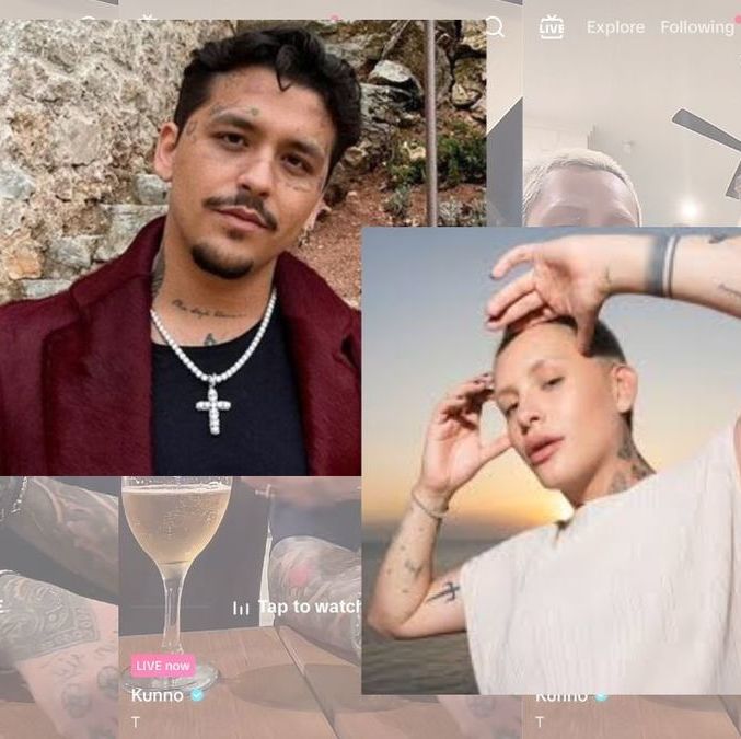 ¿Christian Nodal dice querer otra boda durante un envivo del influencer Kunno? (especial)