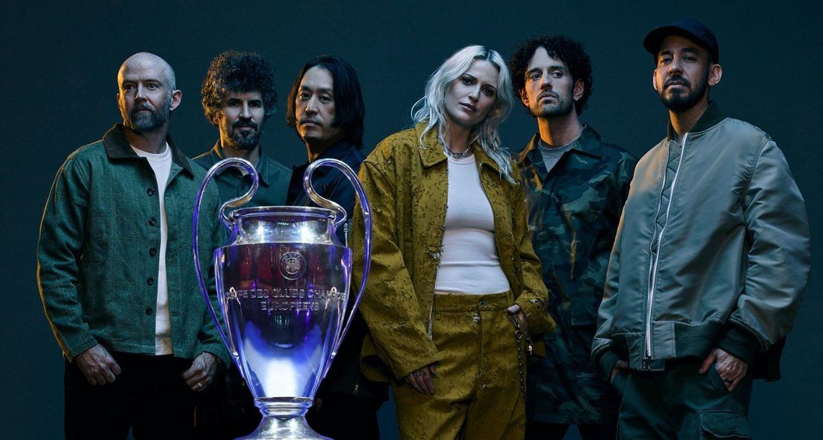 Linkin Park dará el show de patada inicial en la final de Champions League 2025.