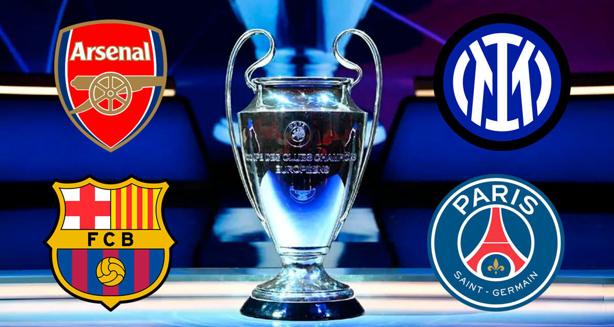 Barcelona y PSG ya están en Semifinales de Champions.