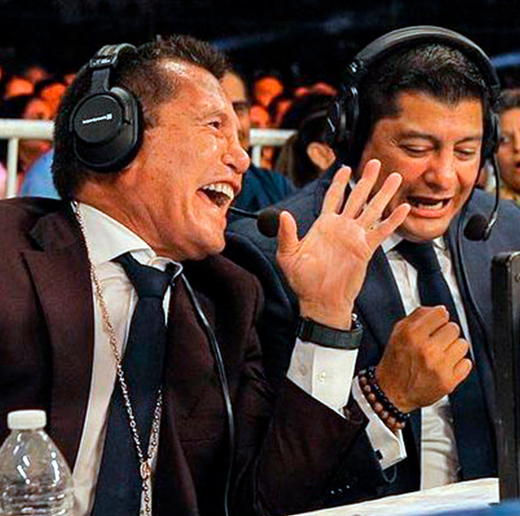 JC Chávez y Carlos Aguilar fueron compañeros por años en Box Azteca. (IG @JCChavez115)