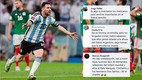 Aficionados de Argentina se burlan de México. (Foto Mexsport)