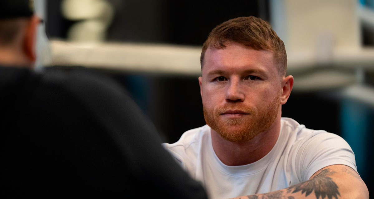 Canelo Álvarez hace sparring a las 6 de la mañana de Arabia Saudita. (Foto: @Turki_alalshikh)