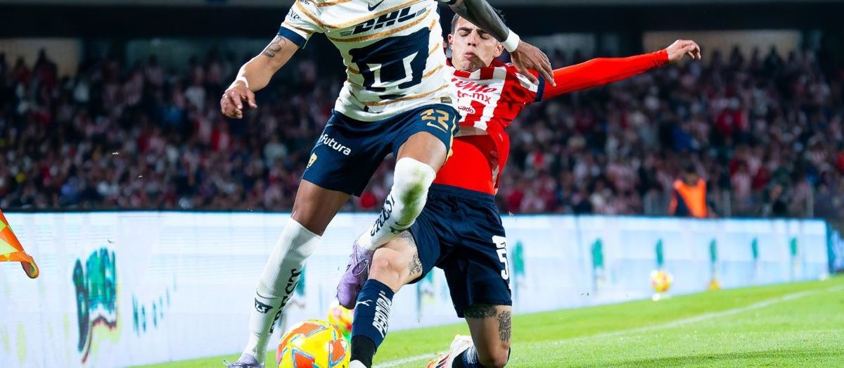Chivas venció a Pumas en la Jornada 10 de este Clausura 2025 (Imago7)