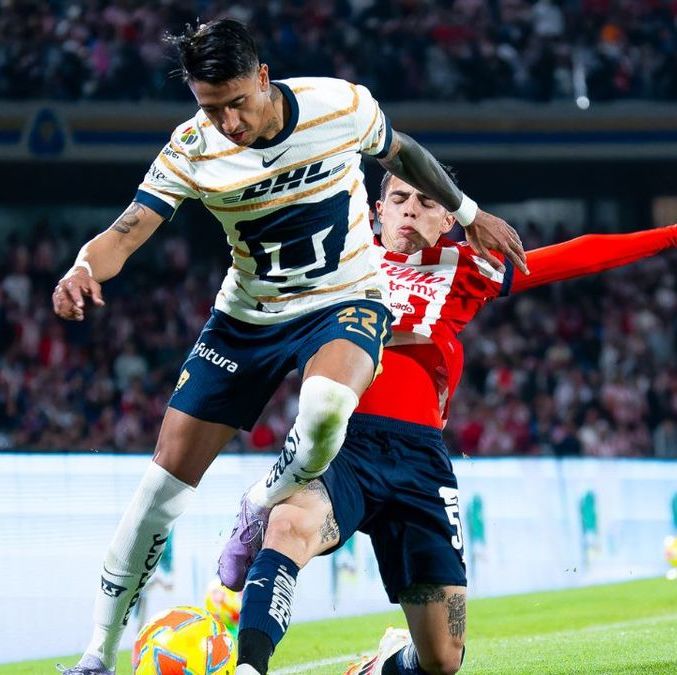 Chivas venció a Pumas en la Jornada 10 de este Clausura 2025 (Imago7)