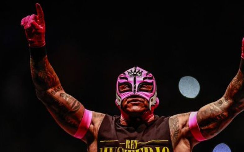 Rey Mysterio en el WWE Supershow en CDMX (Especial)