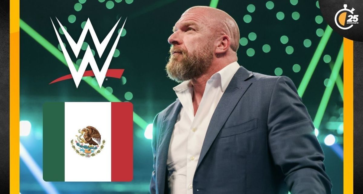 WWE contempla  a México para ser sede de un PLE próximamente: Triple H habla del tema por primera vez. (FOTO): Especial.