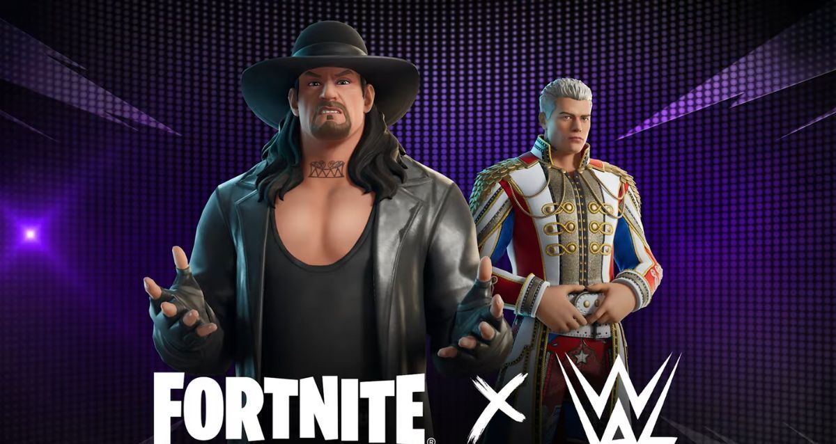 ¡WWE y Fortnite! The Undertaker y Cody Rhodes llegan como nuevas skins del videojuego. (FOTO): Fortnite LATAM (YouTube).