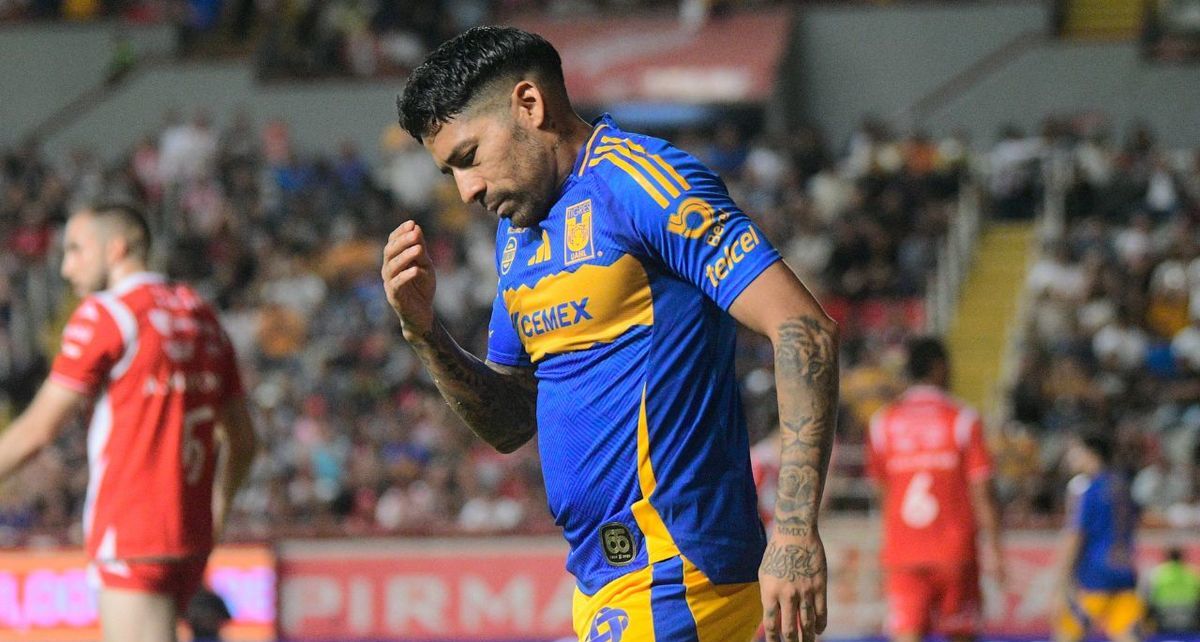 Javier Aquino se perdió el duelo ante Pachuca (Imago7)