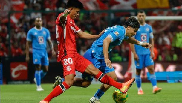 Luka Romero sufrió el golpe con Gallardo (Imago7)