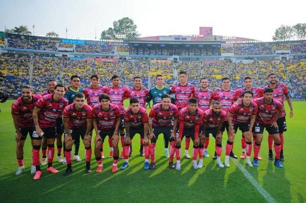 Jugadores de Mazatlán antes del duelo ante América (Imago7)