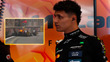 Lando Norris estrelló su monoplaza en la Q3. (Foto: EFE)