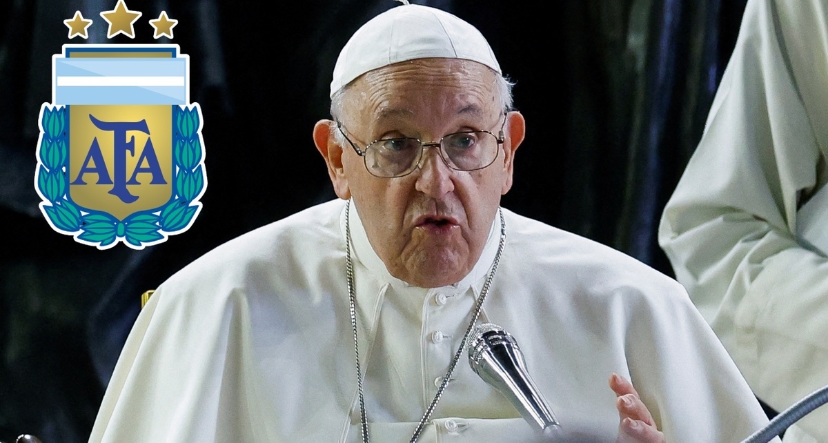 La AFA rinde homenaje al Papa Francisco tras su muerte (Reuters)