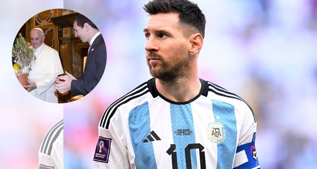 Así se despidió Lionel Messi del Papa Francisco