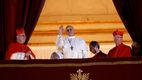 Papa Francisco, tras ser electo (EFE)