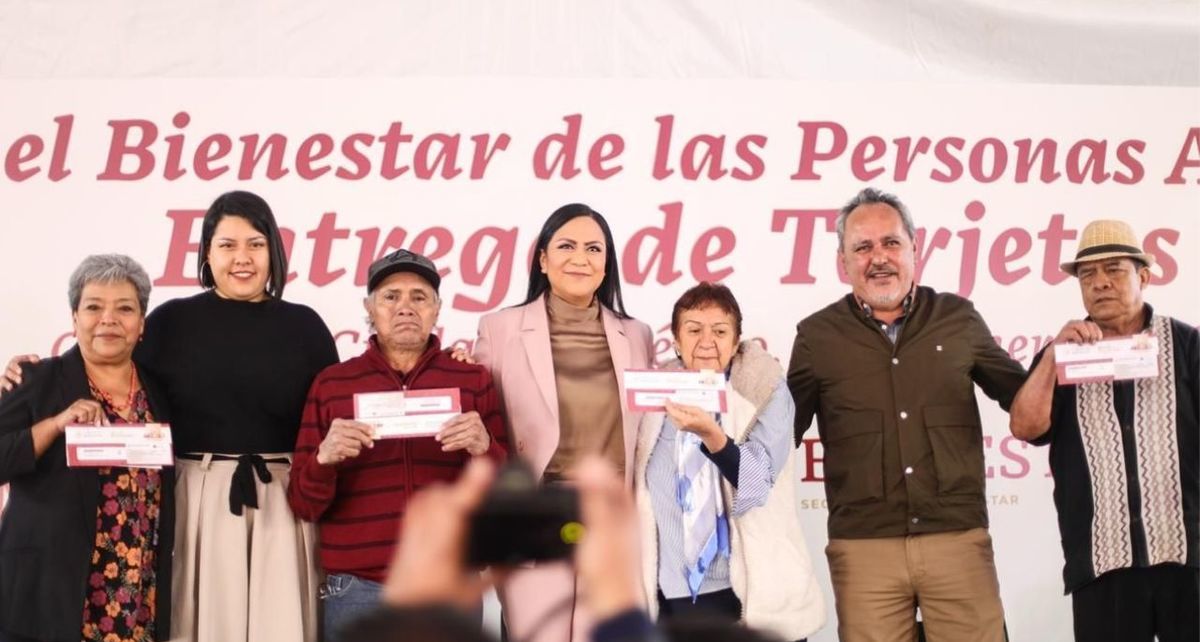 Pensión del Bienestar; en esta fecha comienza la entrega de tarjetas a adultos mayores | Foto: Secretaría del Bienestar