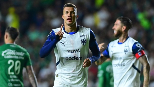 Rayados logró imponerse ante León en la J17 del CL2025 (Imago7)