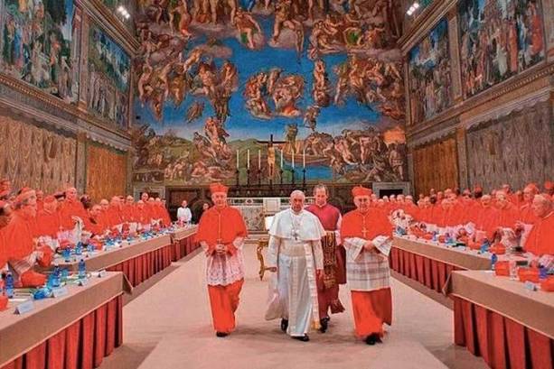 Cardenales en el último cónclave de 2013 (AFP)