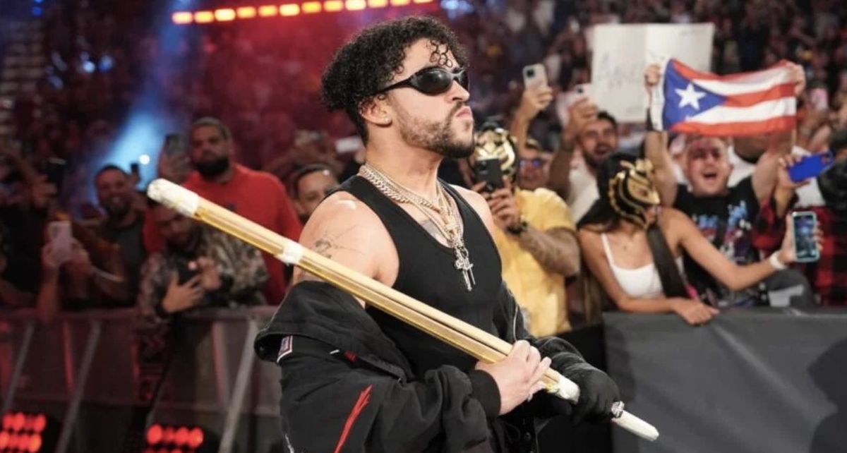 Bad Bunny y el combate que no pudo disputar en WrestleMania 41 con un luchador mexicano. (FOTO): Especial.